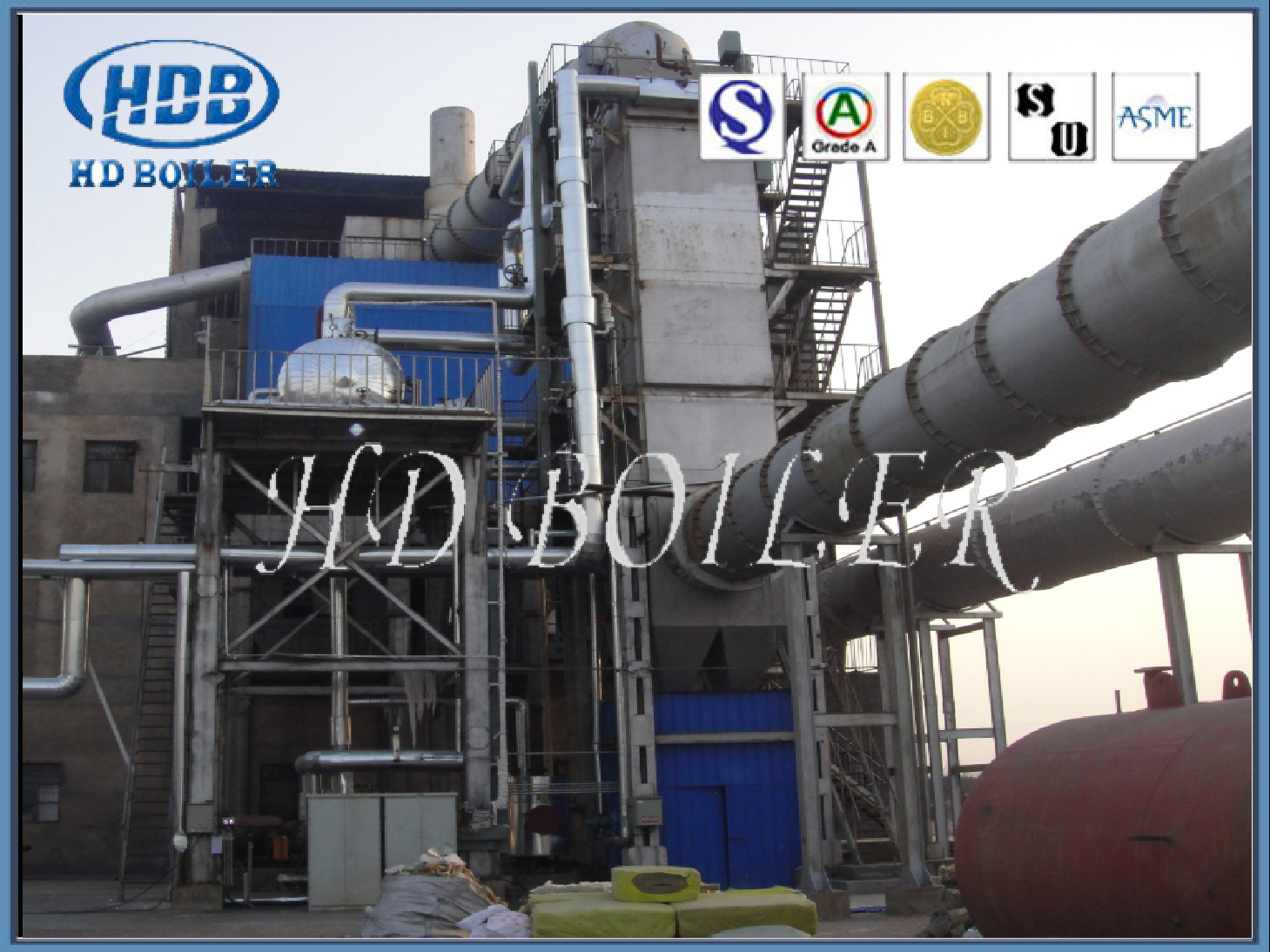 Caldaia di riciclaggio acida residua professionale di HRSG con la norma dell'ufficio nazionale di ASME