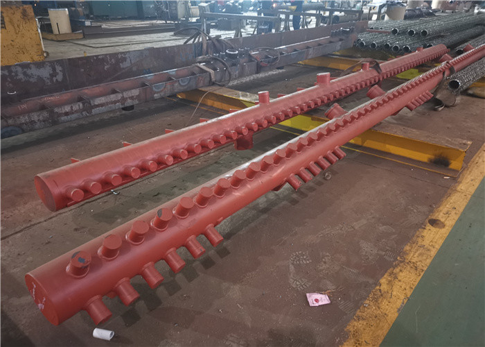 Intestazione molteplice dell'alta di ASME caldaia efficiente dell'acciaio legato con la copertura dell'intestazione del tubo